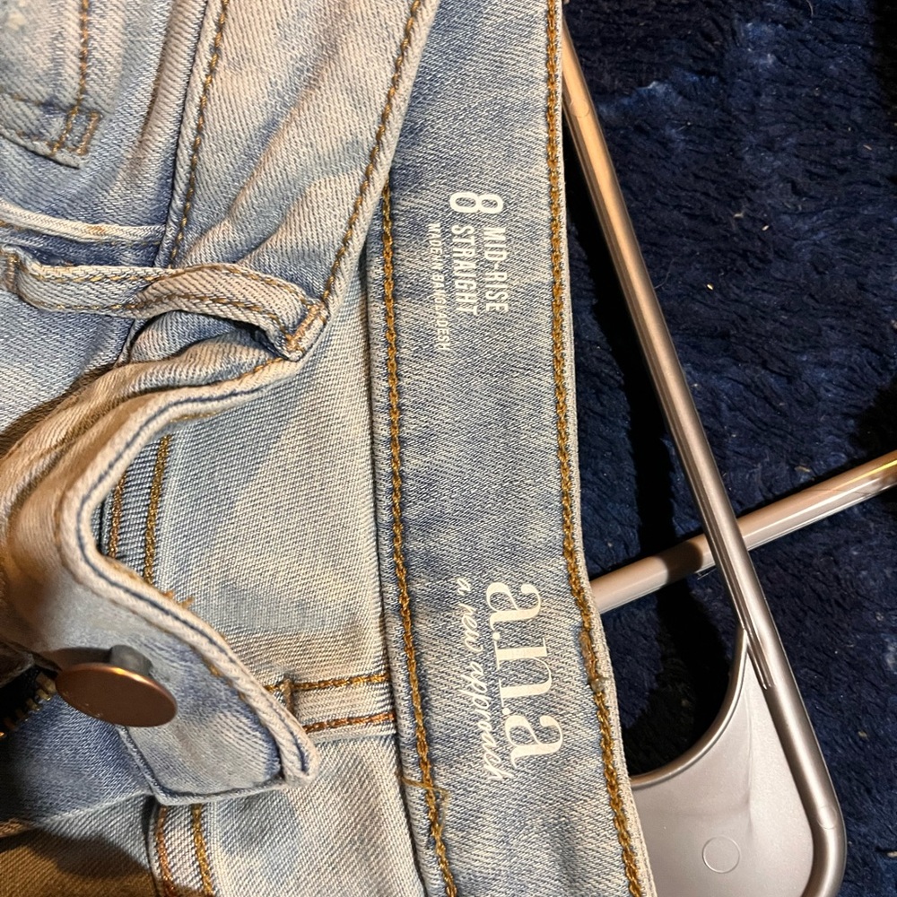 a.n.a Women's Denim Straight Leg Jeans